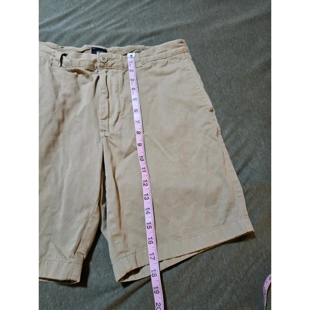 J Crew Shorts Mens 33 Khaki Classic Fit 9in  Inseam Chino Basic